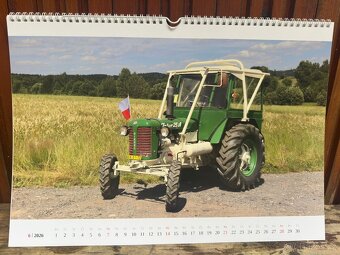 Kalendáře s traktory Zetor na rok 2026 - 7