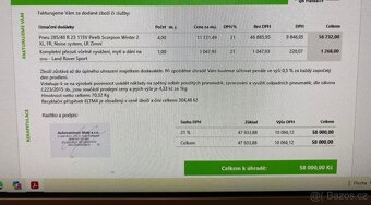 HL 285/40/23 Pirelli - nové pneu - zimní - možnost zaslání - 7