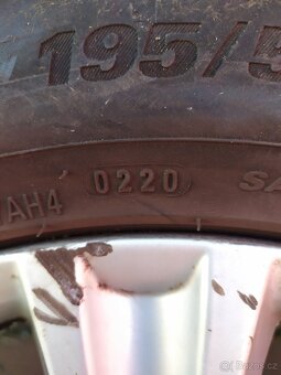 Alu kola 15 " orig Seat+ letní pneu - - 7