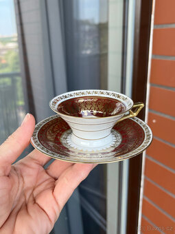 Art Deco moka šálek s podšálkem 70ml, Dolní Chodov I - 7