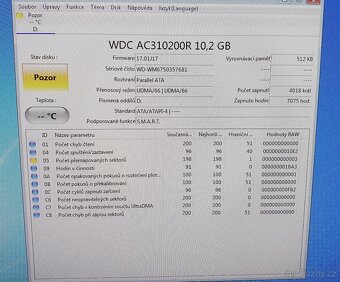 Externí box na IDE (pata) disky s 10gb Caviar hdd. - 7
