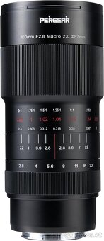Pergear 100mm F2.8 Full Frame 2X Ultra Macro L mount, nové - 7