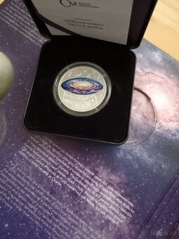 Stříbrné 1oz mince Mléčná Dráha plus kniha na uložení - 7