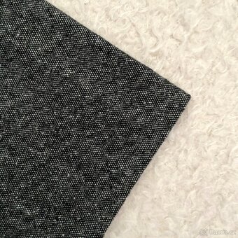 Dámské šedé kalhoty ve vlněném vzhledu C&A vel. 38 - 7