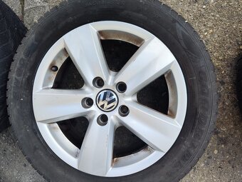 16"zimní alu sada Siracusa 5x112 origo VW Caddy Touran Golf - 7