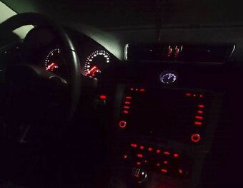 PODSVICENE VYDUCHY VENTILACE PASSAT - 7