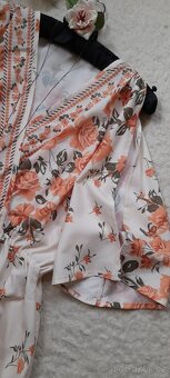 Shein květované dlouhé šaty - NOVÉ - 7