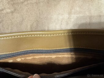 Christian Dior,Vintage Honeycomb Pattern Leather Shoulder Ba - 7
