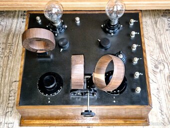 Starožitné rádio Burndept, Anglie, 1925 - 7