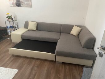 Rozkládací sedací souprava z úložným prostorem - 7