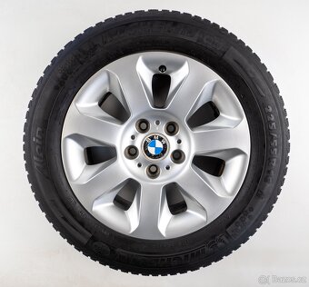 BMW 5 E60 E61 - Originání 16" alu kola - Zimní pneu - 7