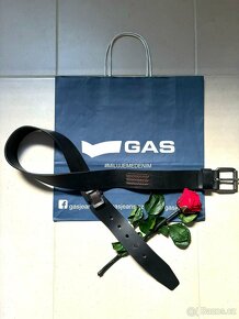 GAS JAKO NOVÝ kožený pásek unisex 85cm - 7