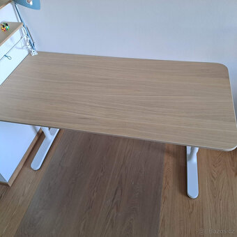 Polohovací stůl IKEA Bekant 80x160cm dubová dýha - 7