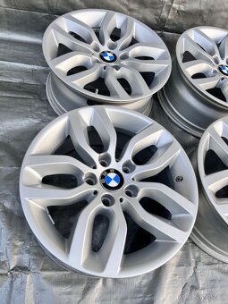 5x120 R17 originál disky BMW X3 - senzory pneu - 7