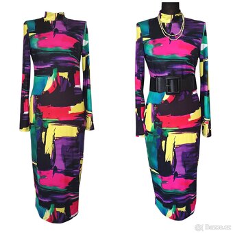 Midi šaty vel.M - 7