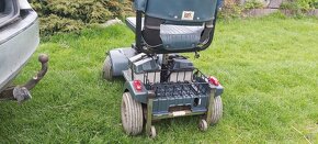 Elektrický seniorský skládací vozíček LARK – bateri 2 x 45 A - 7