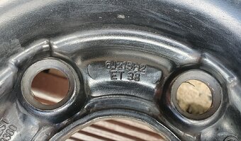 Ocelove rafky se zimni pneu 195/65/15 Octavia - 7