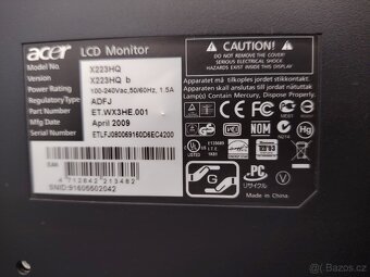 P: Monitor Acer X223HQ - 7