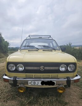 Škoda 120 LS – originál Champagne, po GO, eko zaplaceno, STK - 7