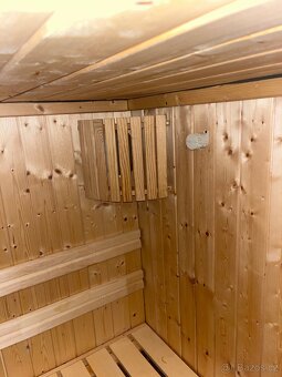 Finská sauna Karibu+kamba BioMat 9 kw - 7
