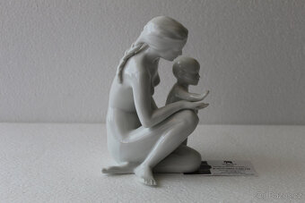 Matka s dítětem – Royal Dux, styl Brusel - 7