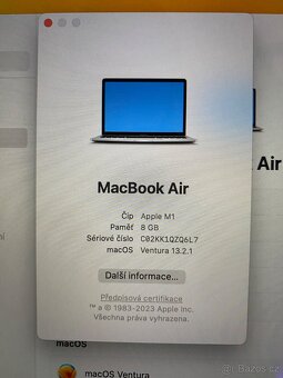 MacBook Air 2020 M1 256gb - 7