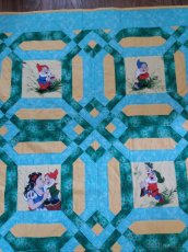 Dětská patchwork deka 120 x 175 cm - 7