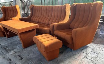 Retro Sedací souprava v retro stylu 80 roky - 7