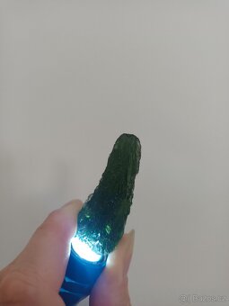 Vltavín 14.23 g, velký krásný kus - 7