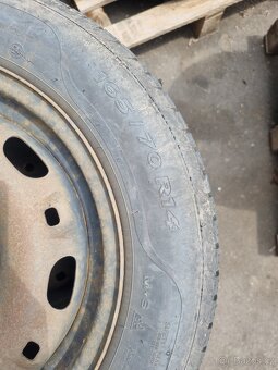165/70R14 - 5x100 - Škoda Fabia - celoroční pneu / 2ks - 7