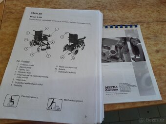 Elektrický invalidní vozík. - 7