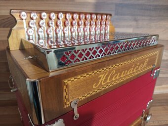 Heligonka (harmonika, akordeon) Hlaváček, TOP stav - 7
