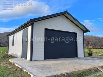 Zateplené montované garáže PIR 4x6/6x6m celá ČR - 7