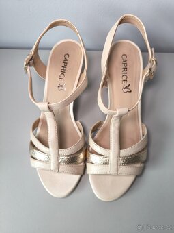 Dámské podpatkové sandály Caprice vel. 38 - 7