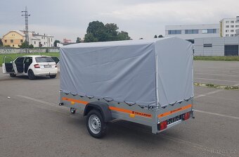 Nový přívěsný vozík Temared 750kg, dovoz po celé ČR - 7