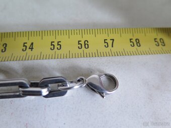 Pánský náhrdelník - přívěsek "STORM" + řetízek - ocel - 7