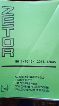 Katalogy a dílenské příručky Zetor a nakladače UNHZ. - 7