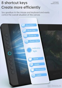 BOSTO BT-13HDK Přenosný grafický kreslicí tablet - 7