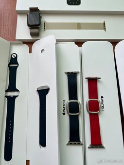 Apple Watch Series 6 40mm Gold Stainless Gold Mil Lp cellula - 7