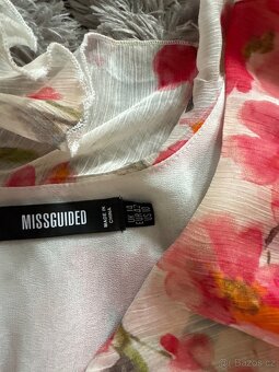 Nádherné luxusní maxi šaty Missguided vel 42 - 7