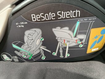 BeSafe Stretch anthracite mesh 2023 - v záruce - 7