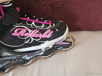 dívčí kolečkové rostoucí brusle Rollerblade, vel. 33-36,5 - 7
