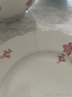 Porcelánový set talířů H&C - Československo - 7