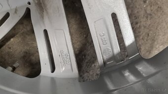 ALU KOLA R19-5x112 zimní originál VW TIGUAN, KODIAQ, AUDI Q5 - 7