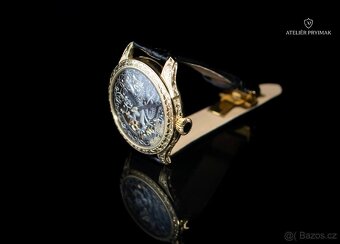 Exkluzivní skeletové hodinky OMEGA "ČESKÝ LEV" LIMITOVANÁ  - 7