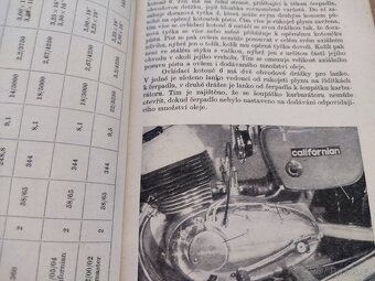 Jawa pérák, Californian, Oilmaster kniha seřizování a opravy - 7