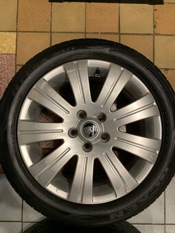 Alu kola Škoda R17 5X112 ZÁNOVNÍ LETNÍ PNEU 205/50 R17 FLASH - 7