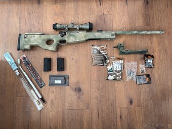 Odstřelovací puška L96 Well upgrade airsoft pro - 7