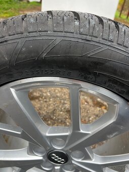 AUDI Q3 235/55 R18 104H 83A601025J ORIGINÁLNÍ ZIMNÍ ALU SADA - 7