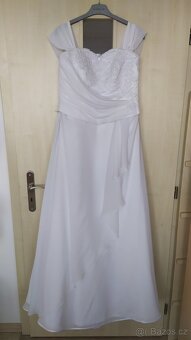 Svatební šaty 40-42 (těhotenské 38) - 7